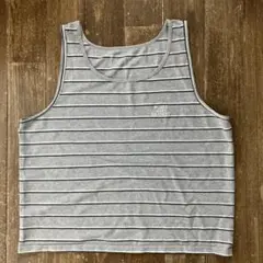 BLUCO WORK GARMENT ボーダータンクトップ XLサイズ ブルコ