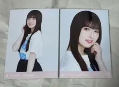乃木坂46  生写真　小川彩　セミコンプ　全ツ　23 Tシャツ　B&Cver