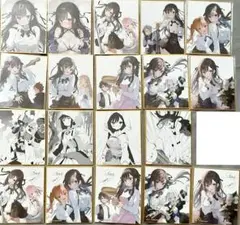 ギルドの受付嬢ですが、残業は嫌なのでボスをソロ討伐しようと思います ミニ色紙