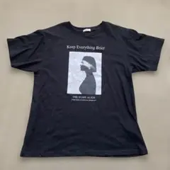 夏休みSALE✨しまむらプリントTシャツ　BLACK L
