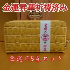 ✡️✡️✡️金運 クロコダイル財布 赤色 カタカムナ タイガーペンダント 水晶