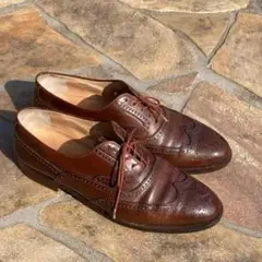 使用数回】希少美品タニノクリスチー/TANINO CRISCIフルブローグ/7D TANINO CRISCI - 【定価15万円】手に入らない幻の靴 タニノ