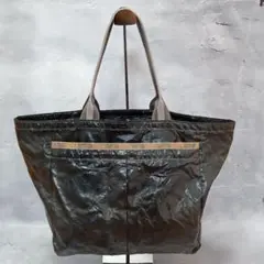 レスポートサック レディース ハンドバッグ 黒 メタリック