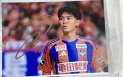 アルビレックス新潟　橋本健人　サイン入りフォト