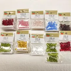 チェコビーズ　ドロップ　27パックセット
