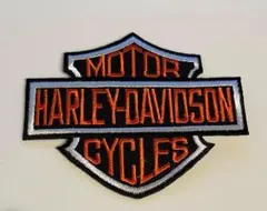 HARLEY DAVIDSON ②アイロン　ワッペン　A×