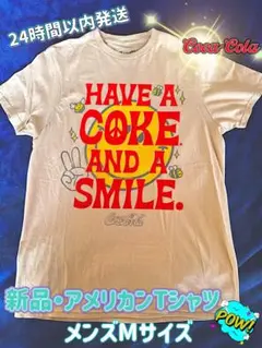 Coca-Cola Tシャツ M クリーム色