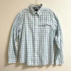 BURTON メンズ チェック柄 長袖シャツ 美品