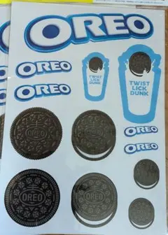 OREO オレオ クッキー ステッカー シール ５枚セット