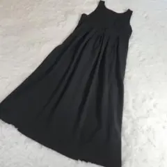 アルモニア ARMONIA ノースリーブ ワンピース ブラック 2way ロング