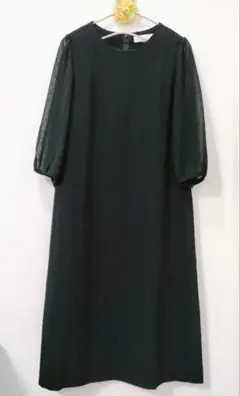 【極美品】Chloe クロエ 高級 ワンピース フォーマル 七分 大きいサイズ