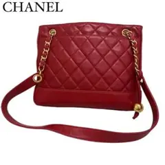 ✨極美品✨ ✨CHANEL✨ マトラッセ チェーンショルダーバッグ レザー