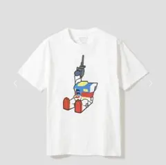ガンダム イラスト Tシャツ ホワイト
