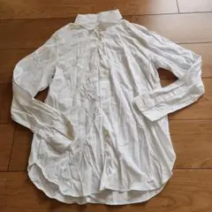 長袖シャツ 白