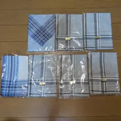 新品　ハンカチセット　綿100%　7枚　柄3種類