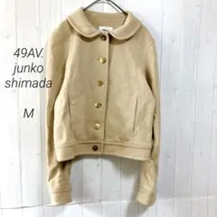 49AV.　ジュンコシマダ　ウールジャケット　ベージュ　M　38