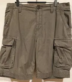 Gap ギャップ　カーゴショートパンツ　カーキグレー