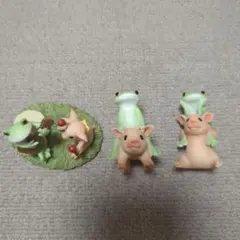 コポーカエル　ぶた　３つセット