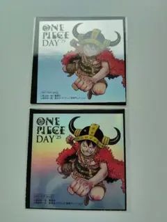 ONEPIECE DAY オリジナルステッカー　2枚
