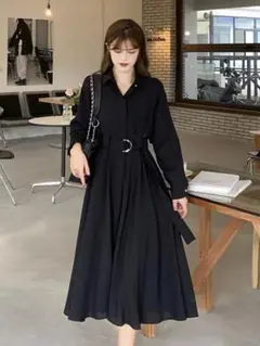 SHEIN シャツドレス ワンピース