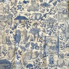 ❤︎yukiemon 「冬支度」❤︎ 綿１００% 1０８cm ×50cm オックス