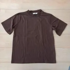 Samansa Mos2 ブラウン 半袖Tシャツ フリー