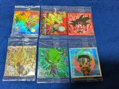ドラゴンボールシールウエハース　未開封品6枚セット
