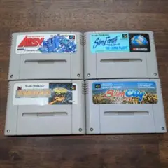 スーパーファミコン ゲームソフト 4本セット