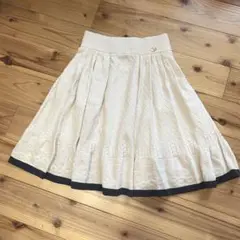 CHANEL ニットフレアスカート