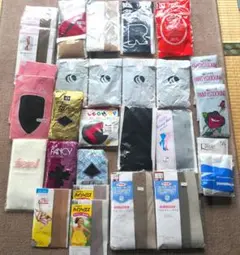 【未使用品】 タイツ ストッキング パンスト まとめ売り　３４点