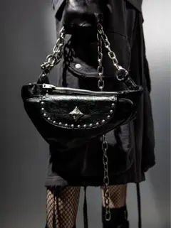 DIG YOUR OWN GRAVE CHAIN SHOULDER BAG