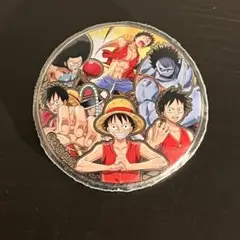 ワンピース ライバルズ メタル缶バッジ 2024 ルフィ シークレット