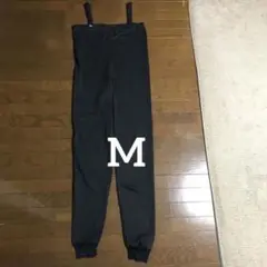 バレエオールインワンウォームアップブラックM