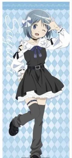 ドンキ× 魔法少女まどか☆マギカ　限定コラボグッズ　タペストリー　マミ　さやか ドンキ× 魔法少女まどか☆マギカ 限定コラボグッズ タペストリー