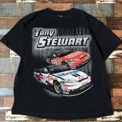 ビンテージ　古着　NASCAR ナスカーレーシング　メンズ　半袖tシャツ　黒