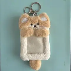 アニマル キツネ ネコ ふわふわ トレカケース