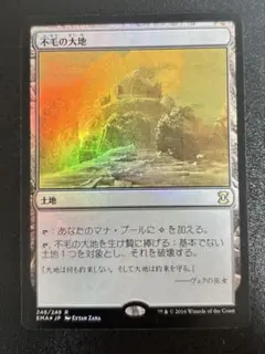MTG 不毛の大地　EMA foil