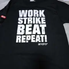 andro RASANTER Tシャツ ブラック 男女共用