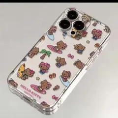 ラスト1点⭐︎ 日焼けキティちゃん　iPhoneケース　iPhone16