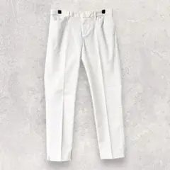 UNIQLO ユニクロ スラックスパンツ 白 センタープレス 【3263】