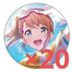 プロセカ　花里みのり　グリッター缶バッジ　グリ缶　22B スポジョイ
