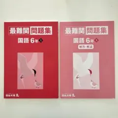四谷大塚 小6 国語 最難関問題集 上