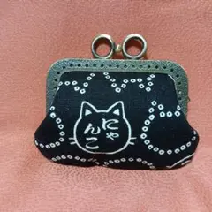 猫デザインのがま口(17日まで値下げ中)
