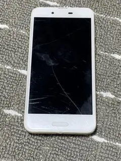 ホワイト スマートフォン iRing付き