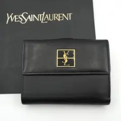 ✨極美品✨ Yves saint Laurent ミニ財布 折りたたみ YSL