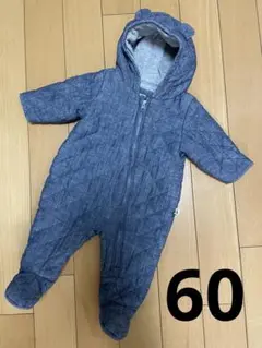 [美品]BabyGAP 60 防寒着　ベビー服　キルティング