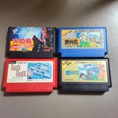 FC　ファミコンソフト4本セット　B