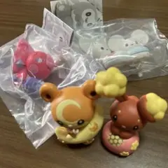 ポケモン　りらくっしょんマスコット　4点セット