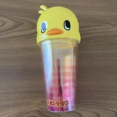 ひよこちゃんタンブラー　ストロー付き450ml チキンラーメン