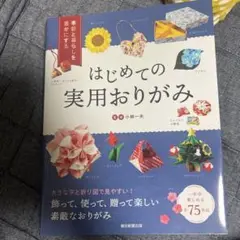 はじめての実用おりがみ 朝日新聞出版 監修 小林一夫